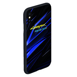 Чехол iPhone XS Max матовый Cyberpunk 2077 phantom liberty, цвет: 3D-черный — фото 2