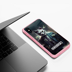 Чехол iPhone XS Max матовый Pay day 3 cat, цвет: 3D-баблгам — фото 2