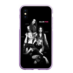 Чехол iPhone XS Max матовый Blackpink girl group