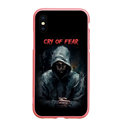 Чехол iPhone XS Max матовый Cry of Fear - Simon, цвет: 3D-баблгам