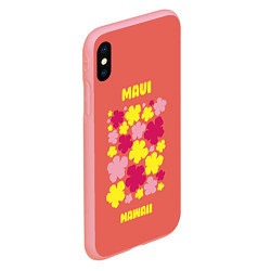 Чехол iPhone XS Max матовый Мауи - Гавайи, цвет: 3D-баблгам — фото 2