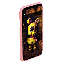 Чехол iPhone XS Max матовый Spring Bonnie Five Nights at Freddys, цвет: 3D-баблгам — фото 2