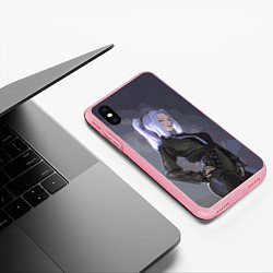 Чехол iPhone XS Max матовый Мей Мей - Магическая битва, цвет: 3D-баблгам — фото 2