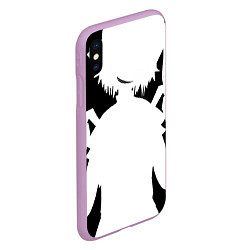 Чехол iPhone XS Max матовый Touhou Project Flandre Bad Apple, цвет: 3D-сиреневый — фото 2