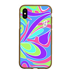 Чехол iPhone XS Max матовый Костюм Barbie Totally Ultra Hair brunette, цвет: 3D-коричневый