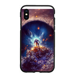 Чехол iPhone XS Max матовый Astranaut звездный скиталец