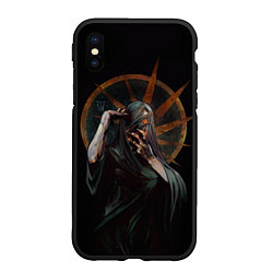 Чехол iPhone XS Max матовый Within Temptation bleed out, цвет: 3D-черный