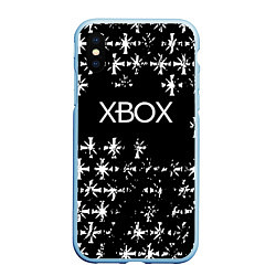 Чехол iPhone XS Max матовый Farcry xbox, цвет: 3D-голубой