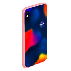 Чехол iPhone XS Max матовый Nasa gradient sportcolor, цвет: 3D-баблгам — фото 2