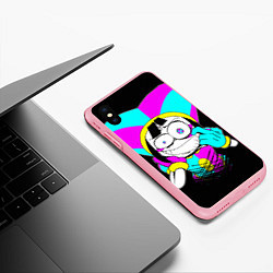 Чехол iPhone XS Max матовый Улыбка Помни, цвет: 3D-баблгам — фото 2
