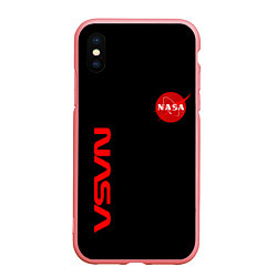 Чехол iPhone XS Max матовый NASA космос, цвет: 3D-баблгам