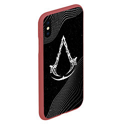 Чехол iPhone XS Max матовый Мираж - Assassins creed, цвет: 3D-красный — фото 2