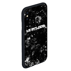 Чехол iPhone XS Max матовый Die Antwoord black ice, цвет: 3D-черный — фото 2