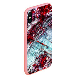 Чехол iPhone XS Max матовый Лёд и кровь, цвет: 3D-баблгам — фото 2