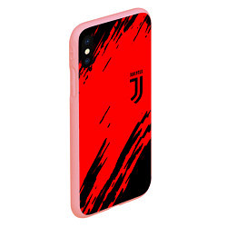 Чехол iPhone XS Max матовый Juventus краски спорт фк, цвет: 3D-баблгам — фото 2