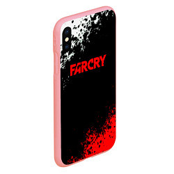 Чехол iPhone XS Max матовый Farcry текстура краски, цвет: 3D-баблгам — фото 2