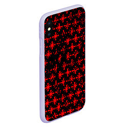 Чехол iPhone XS Max матовый Farcry текстура юбисофт гейм, цвет: 3D-светло-сиреневый — фото 2