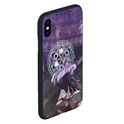 Чехол iPhone XS Max матовый Sousou no Frieren Фрирен Ферн magic, цвет: 3D-черный — фото 2