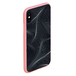 Чехол iPhone XS Max матовый Черная аннигиляция, цвет: 3D-баблгам — фото 2