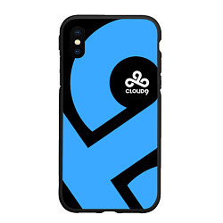 Чехол iPhone XS Max матовый Cloud9 - fan art, цвет: 3D-черный