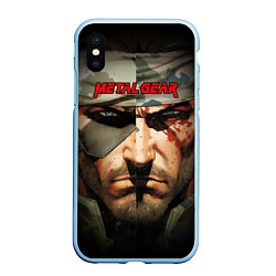 Чехол iPhone XS Max матовый Metal gear Venom Snake