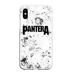 Чехол iPhone XS Max матовый Pantera dirty ice