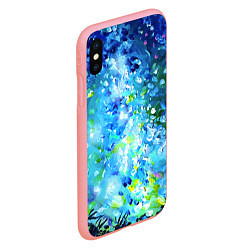 Чехол iPhone XS Max матовый Млечный путь и звездное небо, цвет: 3D-баблгам — фото 2