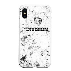 Чехол iPhone XS Max матовый The Division dirty ice