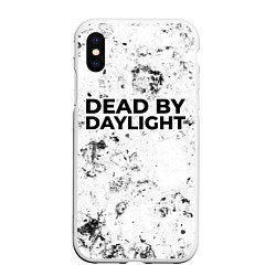 Чехол iPhone XS Max матовый Dead by Daylight dirty ice