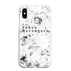 Чехол iPhone XS Max матовый Tokyo Revengers dirty ice