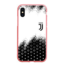 Чехол iPhone XS Max матовый Juventus sport steel, цвет: 3D-баблгам