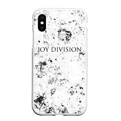Чехол iPhone XS Max матовый Joy Division dirty ice