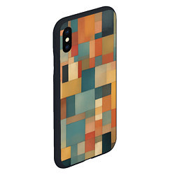 Чехол iPhone XS Max матовый Inspired by Paul Klee, цвет: 3D-черный — фото 2