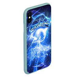 Чехол iPhone XS Max матовый Supercharged - The offspring, цвет: 3D-мятный — фото 2