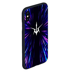 Чехол iPhone XS Max матовый Code Geass neon energy, цвет: 3D-черный — фото 2