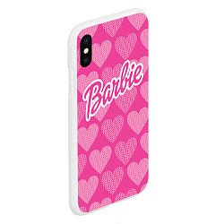 Чехол iPhone XS Max матовый Barbie, цвет: 3D-белый — фото 2