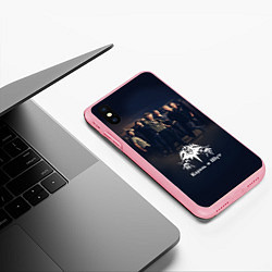 Чехол iPhone XS Max матовый Король и Шут 1, цвет: 3D-баблгам — фото 2