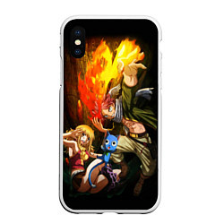 Чехол iPhone XS Max матовый Fairy tail