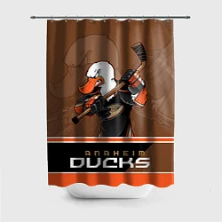 Шторка для душа Anaheim Ducks, цвет: 3D-принт