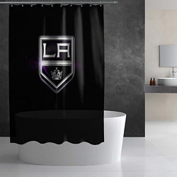 Шторка для душа Los Angeles Kings, цвет: 3D-принт — фото 2