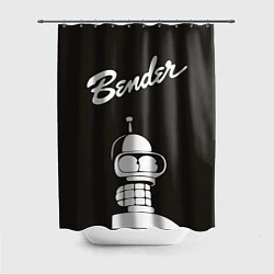 Шторка для душа Bender Retro, цвет: 3D-принт