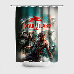 Шторка для душа Dead Island, цвет: 3D-принт