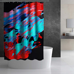 Шторка для душа Краски лета, цвет: 3D-принт — фото 2