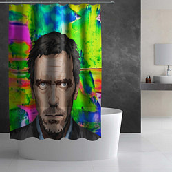 Шторка для душа House MD: Colour Art, цвет: 3D-принт — фото 2