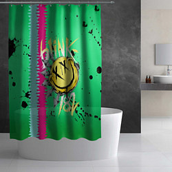 Шторка для душа Blink 182, цвет: 3D-принт — фото 2