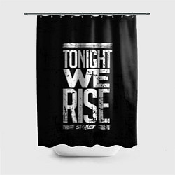 Шторка для ванной Skillet: We Rise