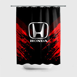 Шторка для душа Honda: Red Anger, цвет: 3D-принт