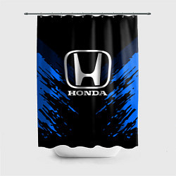 Шторка для душа Honda: Blue Anger, цвет: 3D-принт