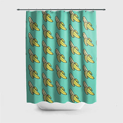 Шторка для душа Любитель бананов, цвет: 3D-принт