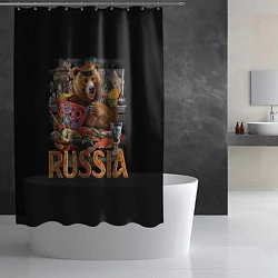 Шторка для душа This is Russia, цвет: 3D-принт — фото 2